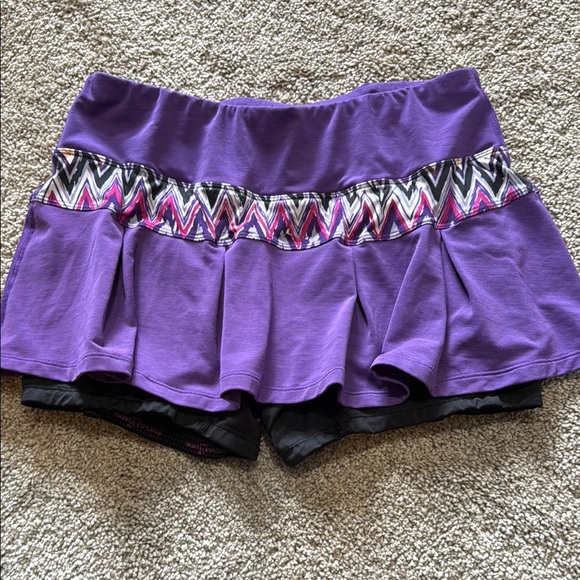 SkirtSports Pants - Skirt Sports Purple Athletic Skort